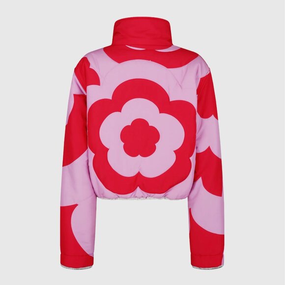 SUNDAE SCHOOL LYCHEE CROPPED REVERSIBLE MOCHI PUFFER JACKET - Picture 2 of 5